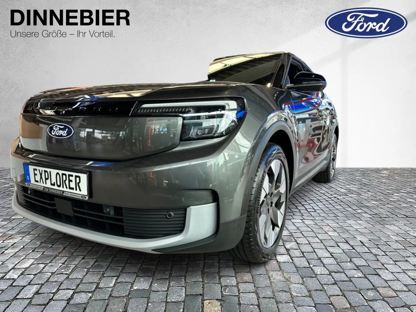 Ford Explorer Premium Extended Range AWD 79kWh Massage HUD Gris - 2