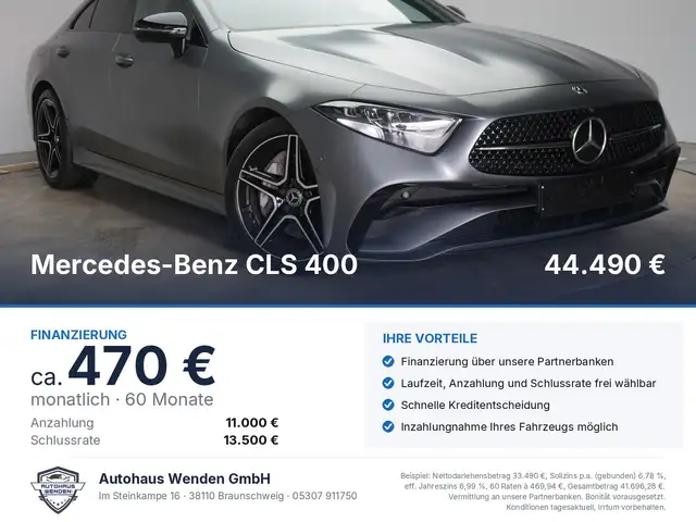 Mercedes-Benz CLS 400 d 4Matic 9G-Tronic AMG Leder/Distronic/B