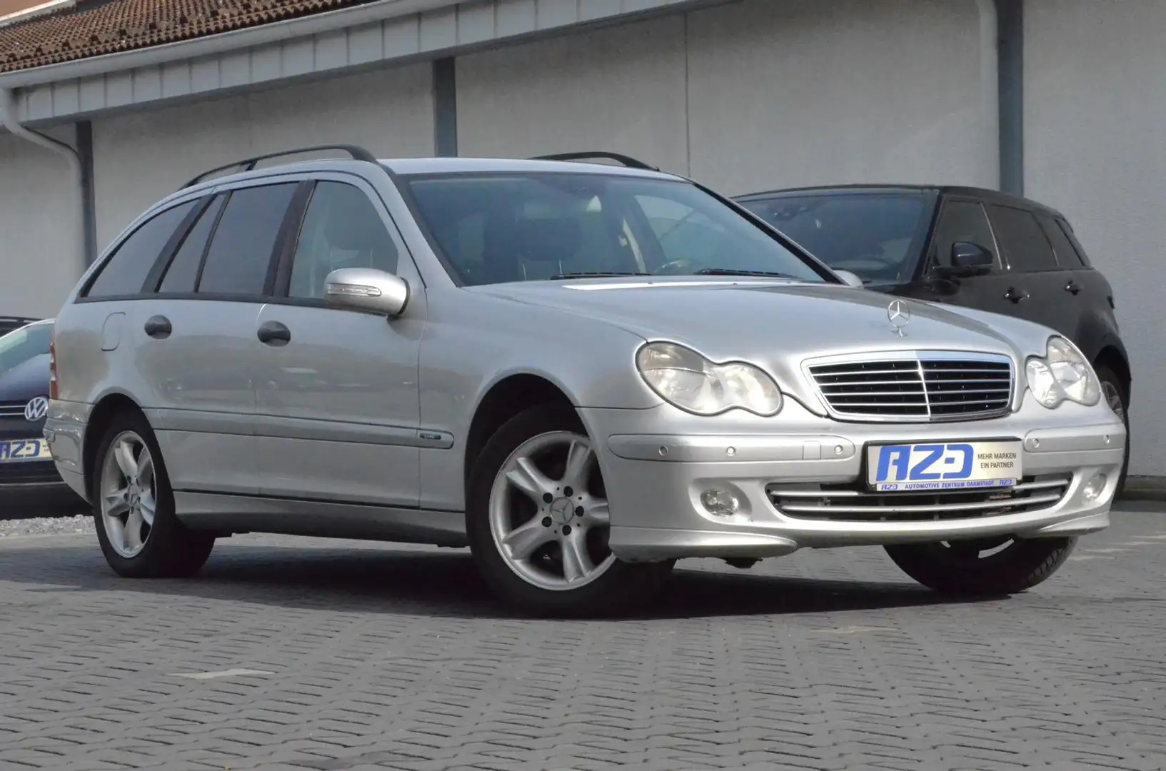 Mercedes-Benz C 200 2.2 CDI GRA PDC 2Z-KLIMA LICHT/REGENSENSOR Silber - 2