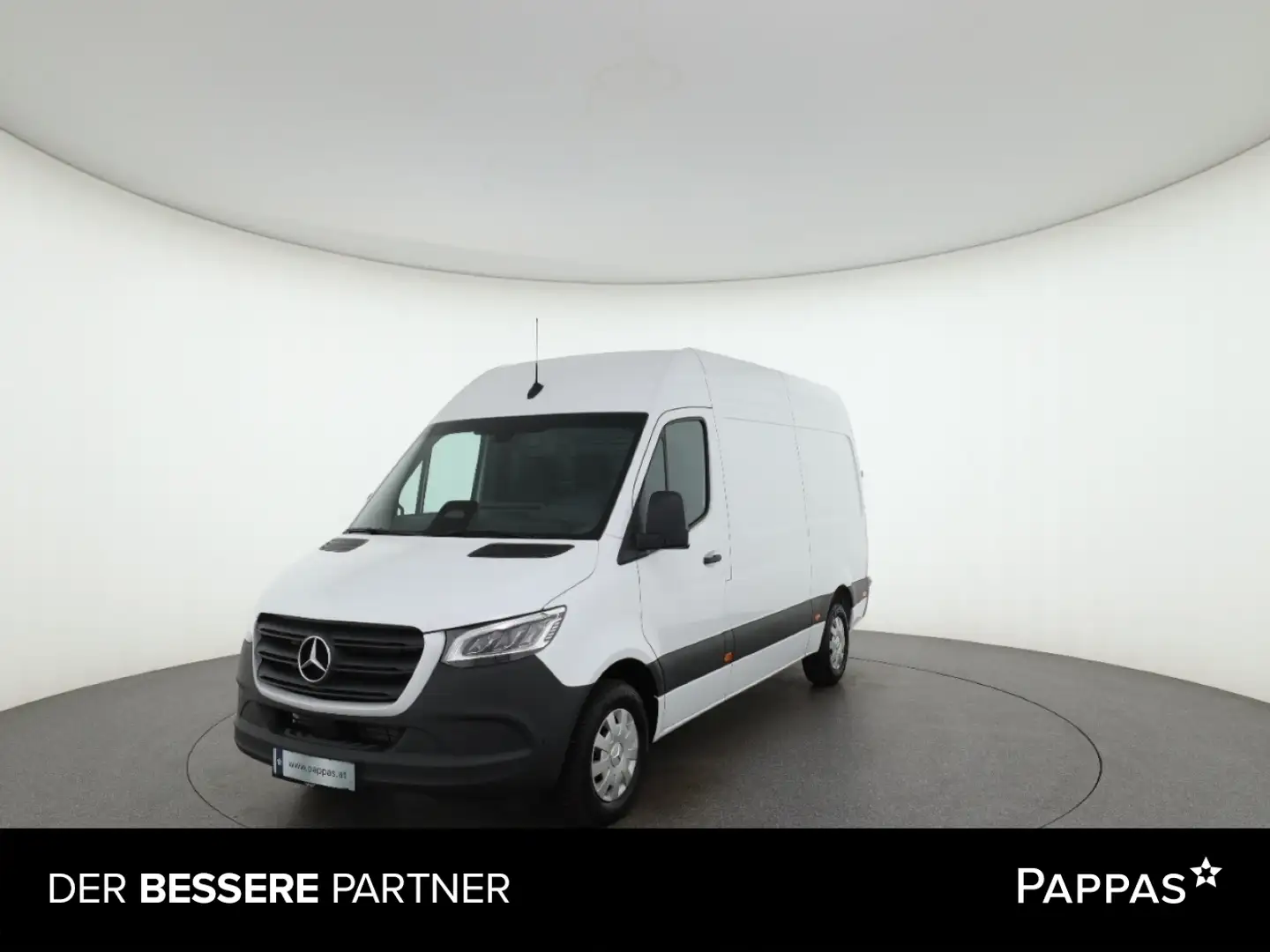 Mercedes-Benz Sprinter 319 CDI Kasten PRO Hochdach 3665 Aut. AHK Weiß - 1