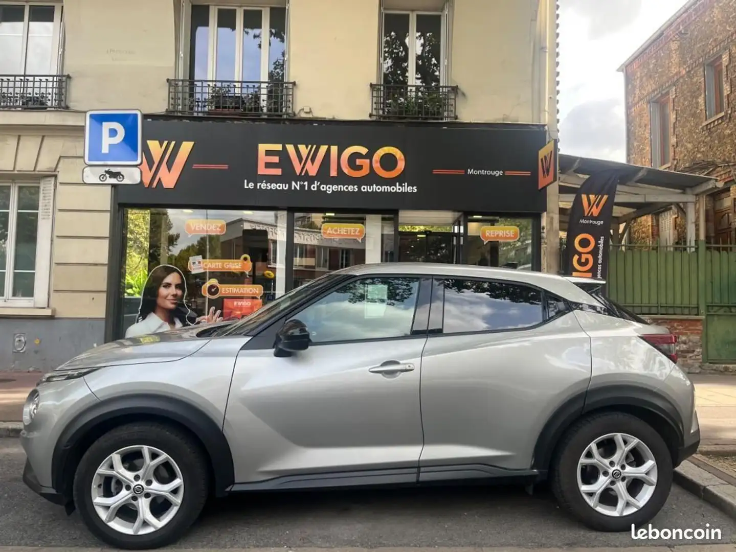 Nissan Juke 1.0 DIGT 115 N-CONNECTA 2WD DCT BVA Grijs - 2