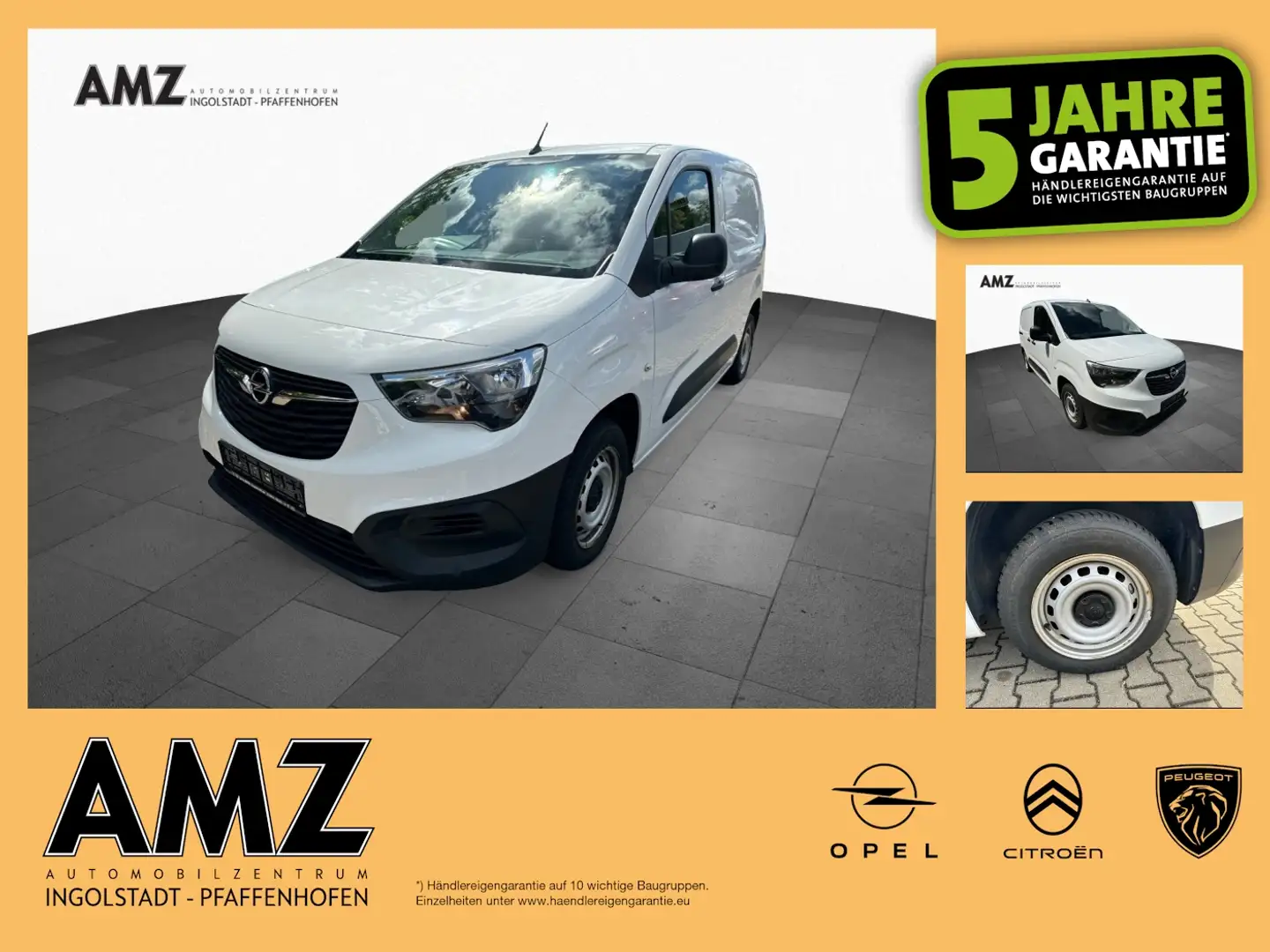 Opel Combo Cargo Sortimo Regal Carplay*Parkhilfe*Klim Blanc - 1