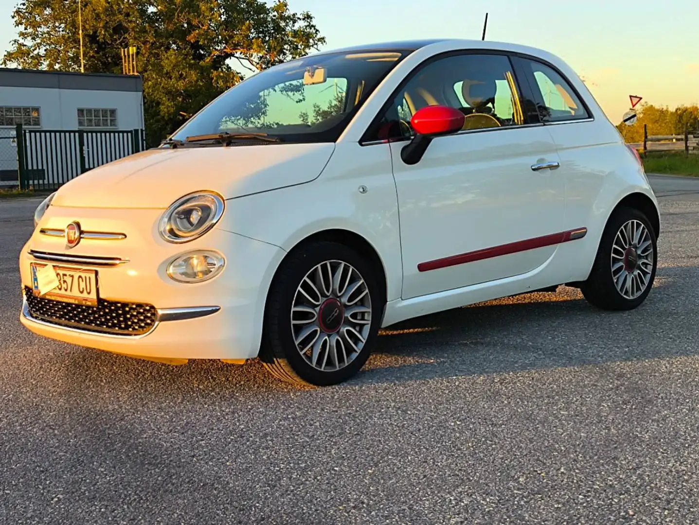 Fiat 500 500 1,2 69 Lounge Weiß - 2