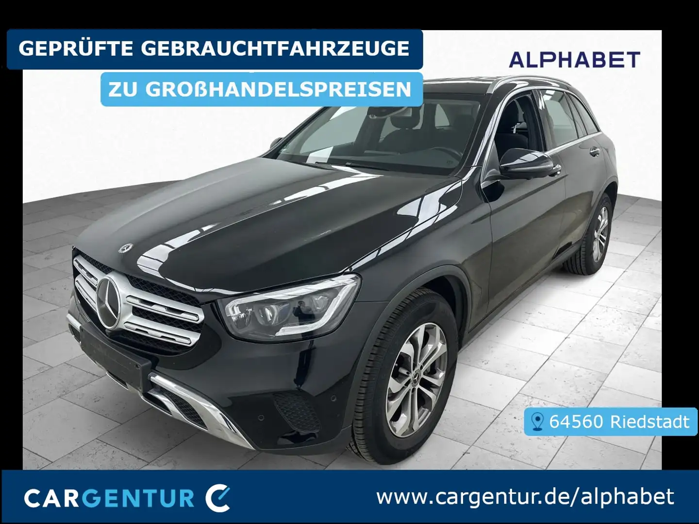 Mercedes-Benz GLC 220 d 4Matic 360° StHz ACC BLIS El.Heckkl. Noir - 1