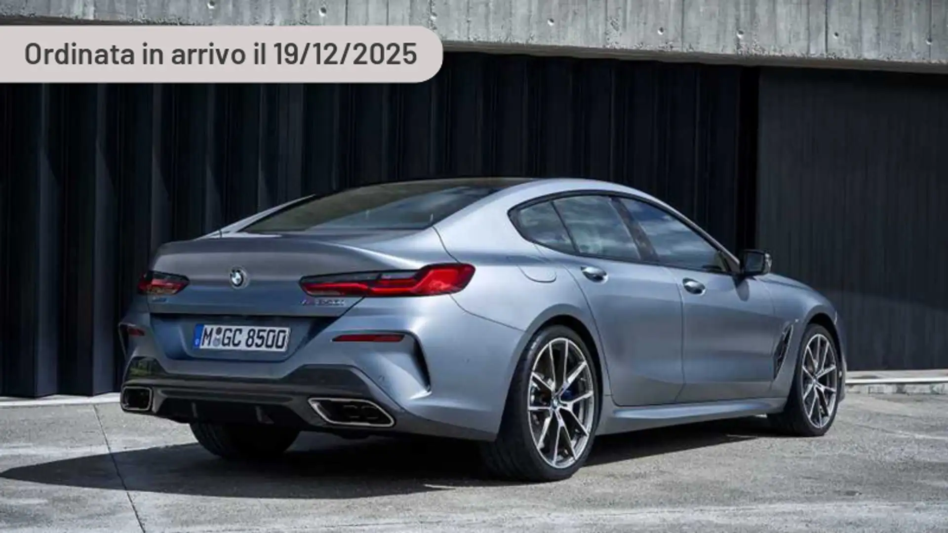 BMW 840 d 48V xDrive Gran Coupé Argento - 1