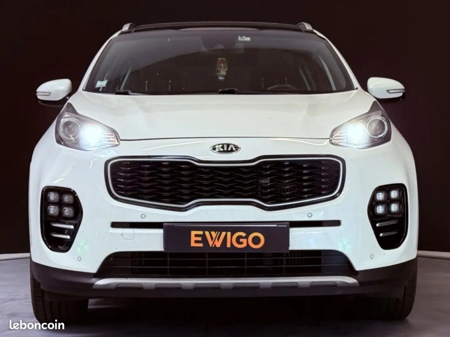 Kia Sportage 1.7L CRDI 140CH 4X2 DCT GT LINE 1ERE MAIN Blanc - 2