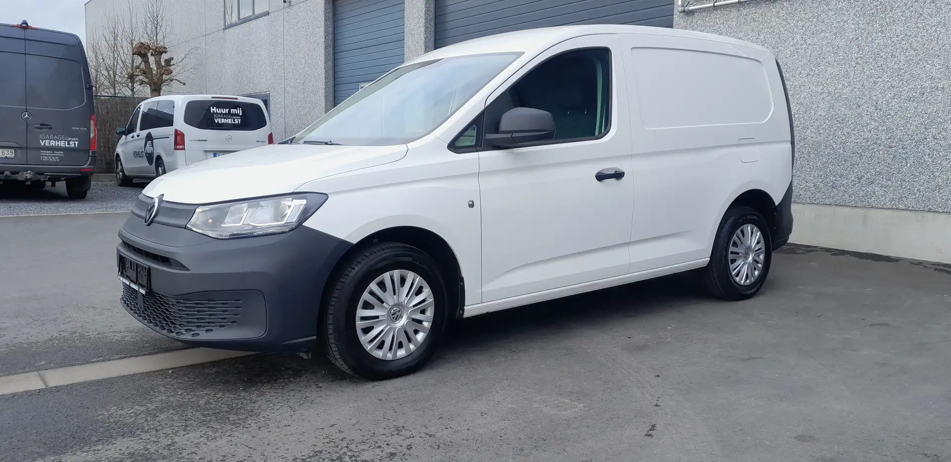 Volkswagen Caddy Weiß - 1