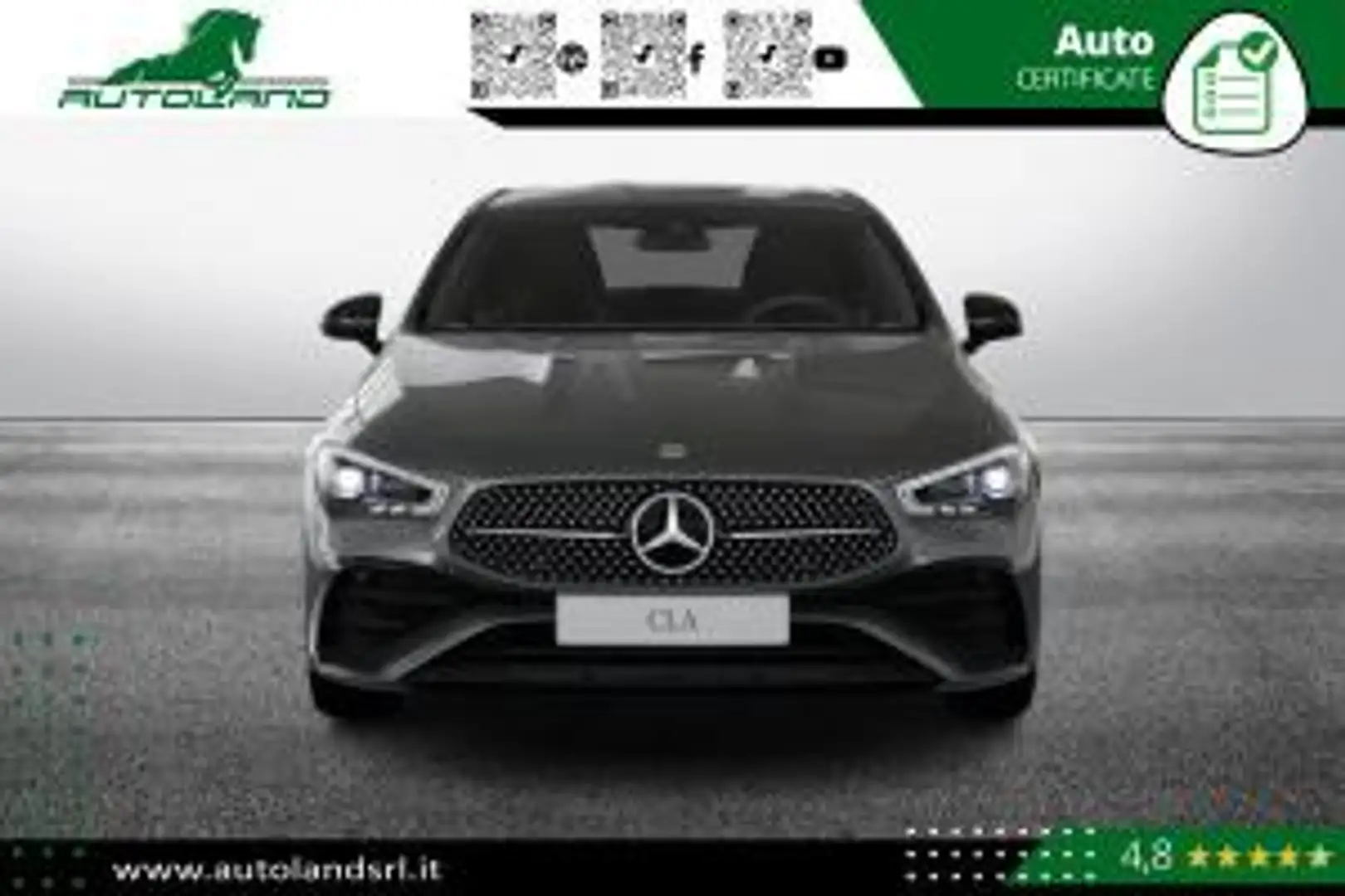 Mercedes-Benz CLA 200 d Coupe AMG Line Advanced Plus MBUX 360° *Iva Esposta* Nero - 2