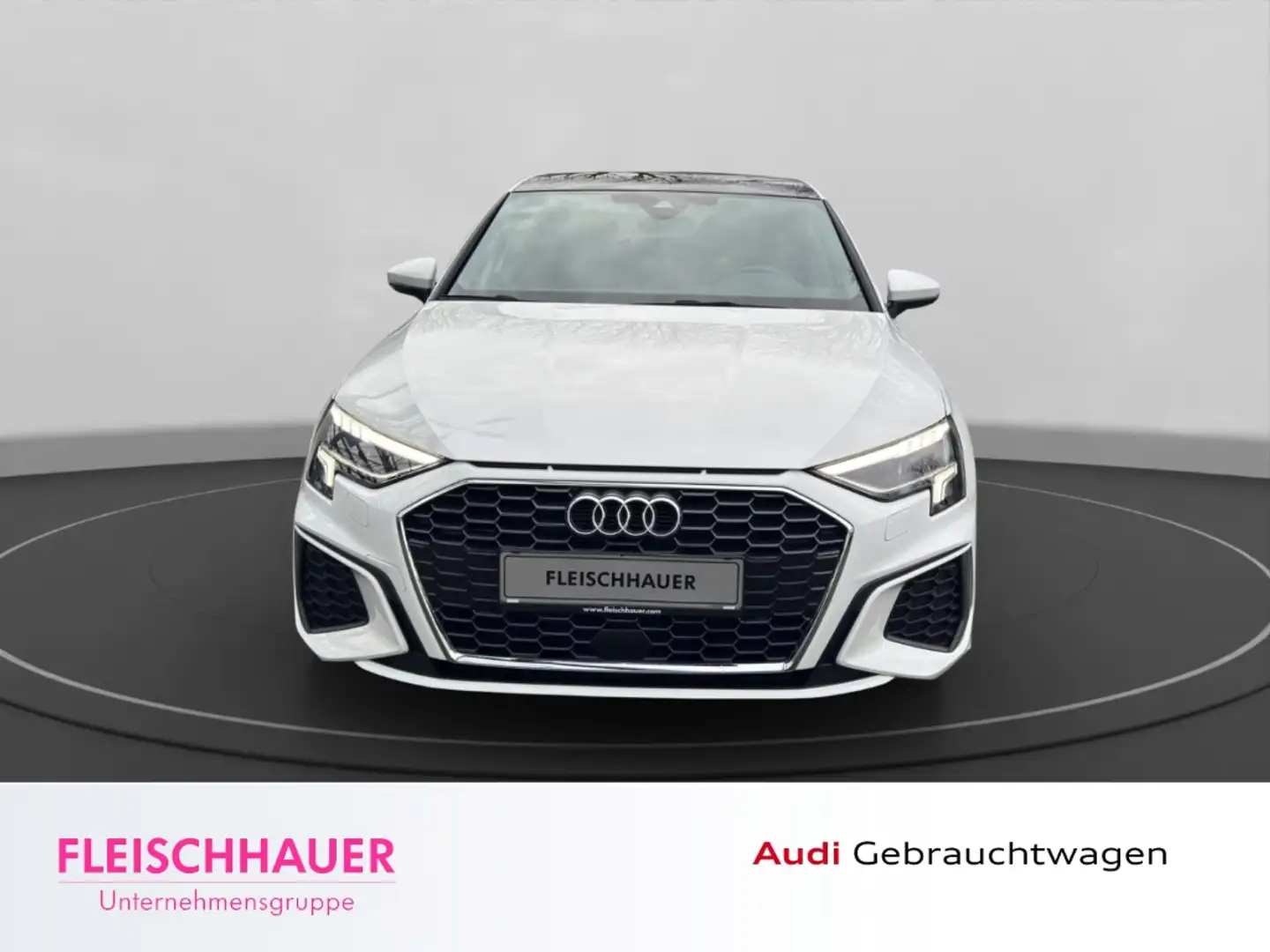 Audi A3 Sportback S line 35 TFSI S-tronic Pano Digitales C Weiß - 2