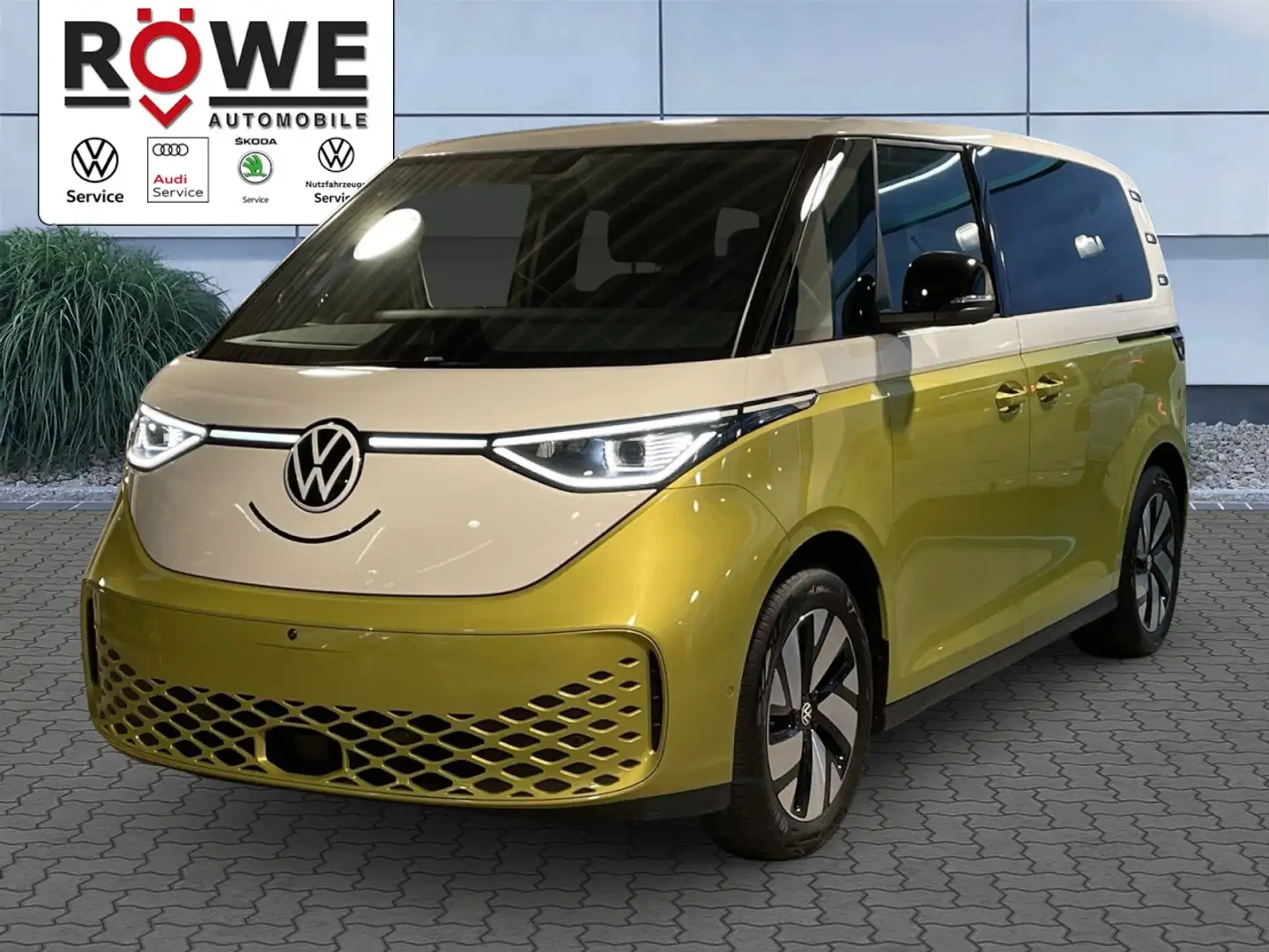 Volkswagen ID. Buzz Pro 150 kW (204 PS) 77 kWh Klima Navi Żółty - 1