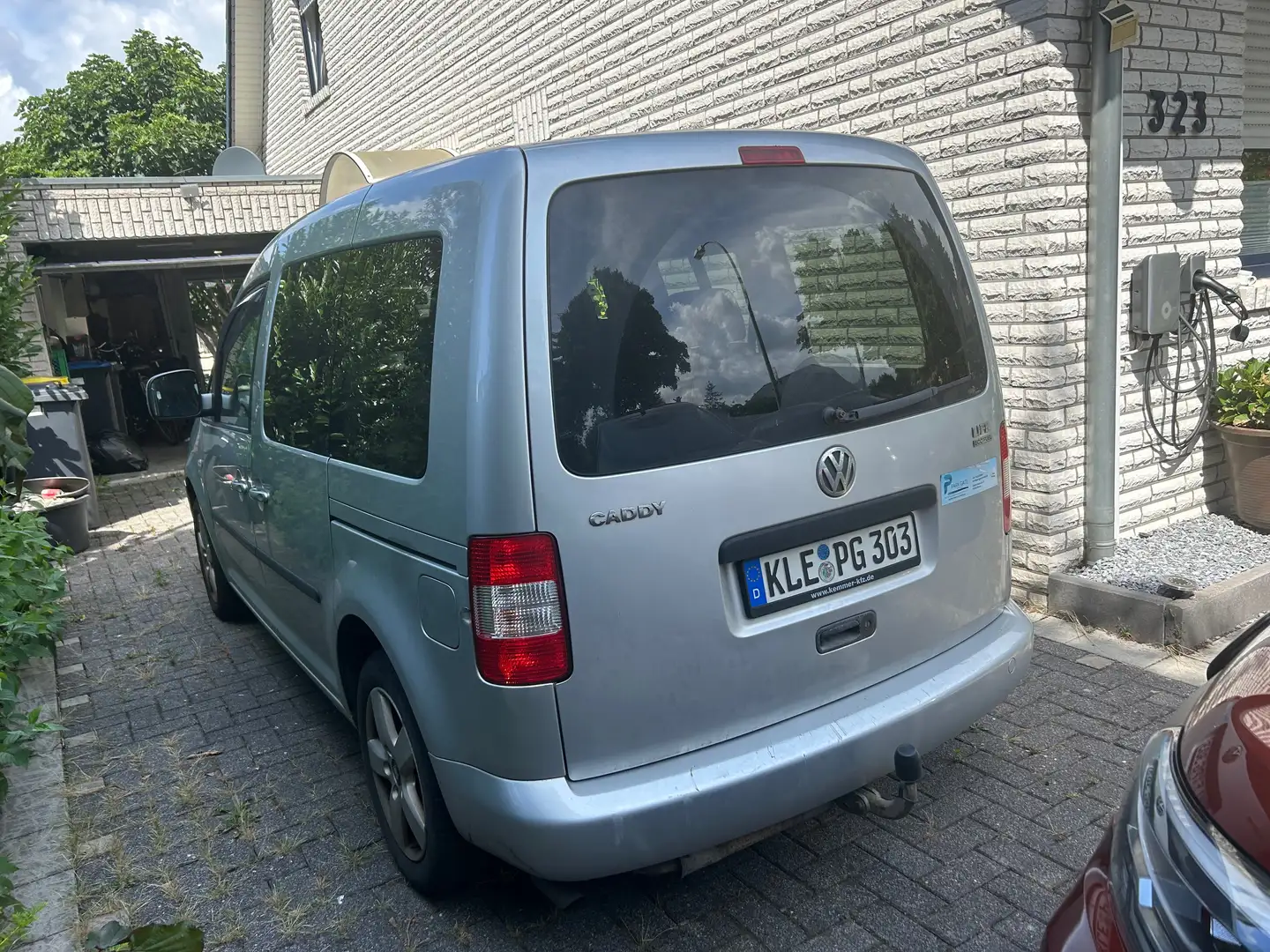 Volkswagen Caddy Caddy EcoFuel 2.0 EcoFuel Life (5-Si.) Argento - 2