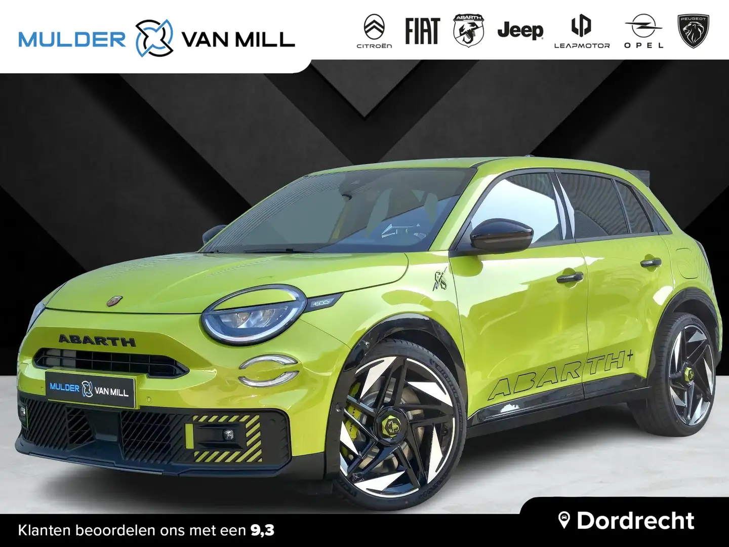 Abarth 600e Scorpionissima 54kWh 280pk | SABELT SPORTSTOELEN | Vert - 1