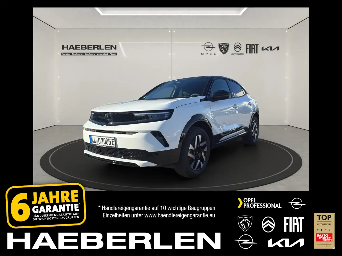 Opel Mokka-E Mokka e GS 3Phasig ACC+LED+Nav+SHZ+Winter+Kam+PDC Blanc - 1