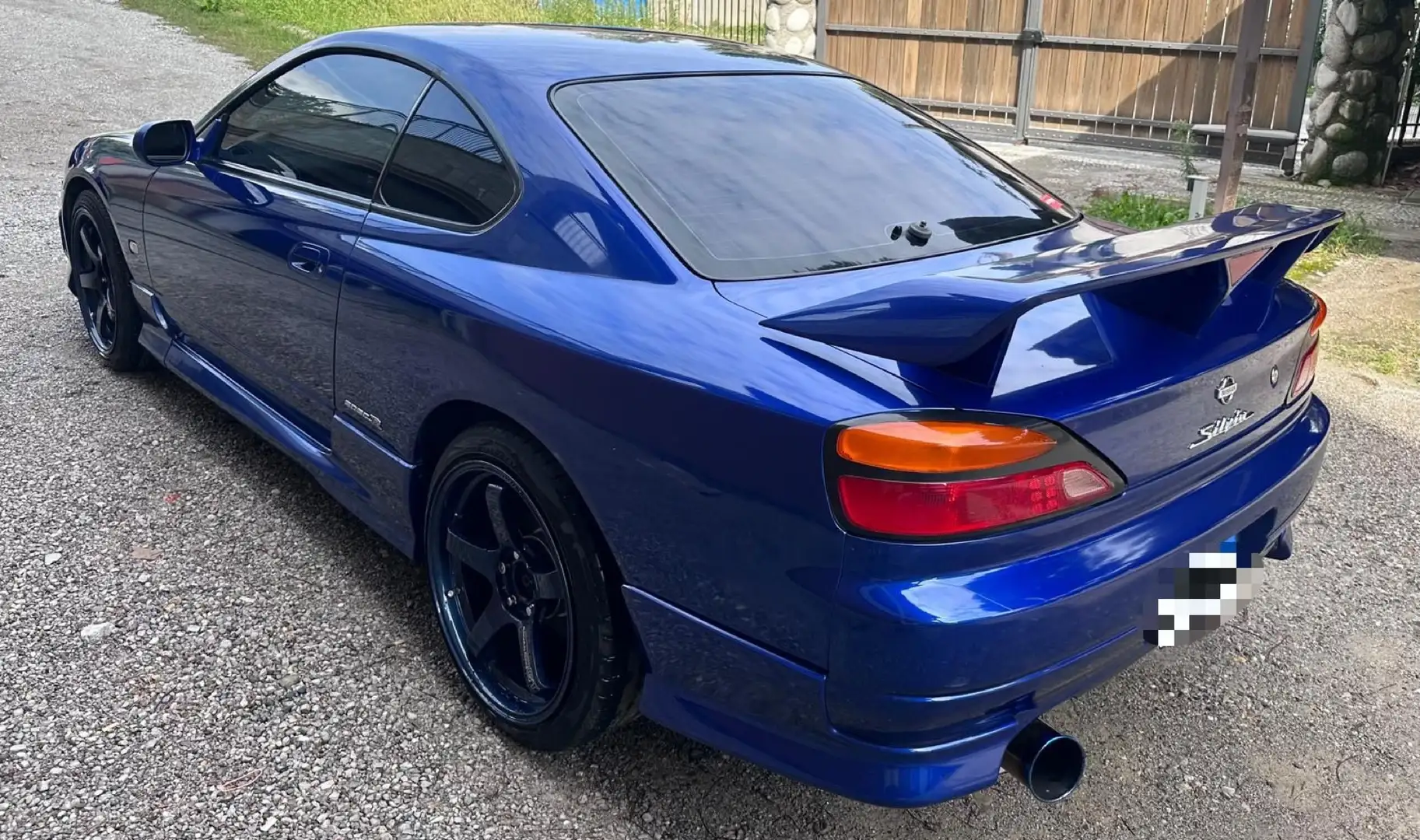 Nissan Silvia S15 Spec-R Areo Albastru - 2