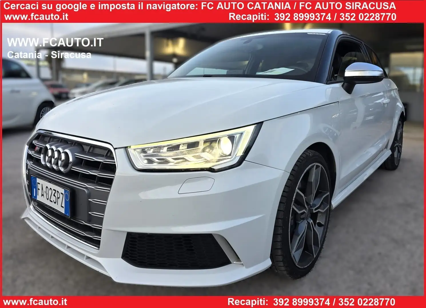 Audi A1 S1 2.0 TFSI quattro Bianco - 1