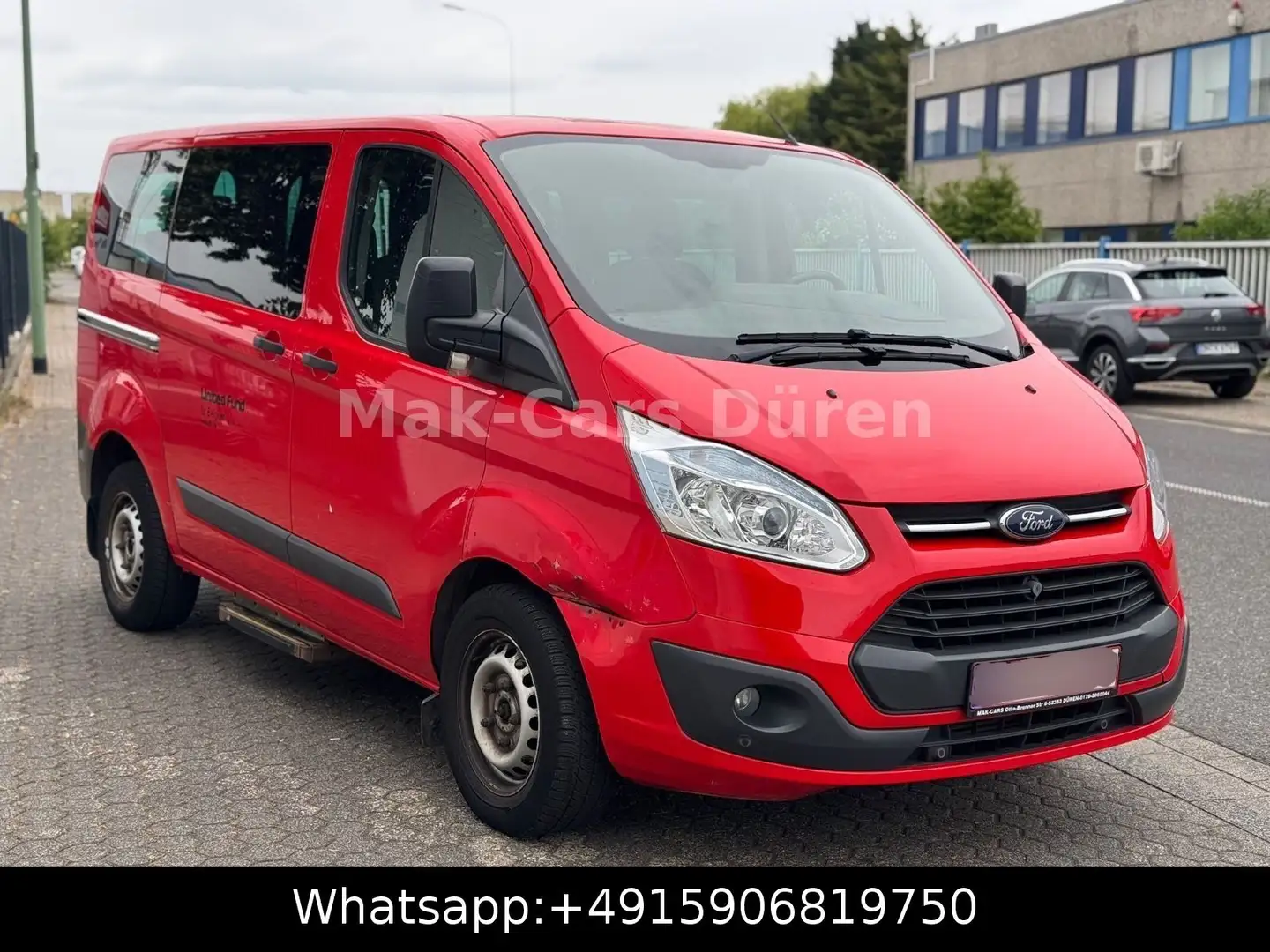 Ford Transit /Tourneo Custom Kombi 300 L1 Trend crvena - 2
