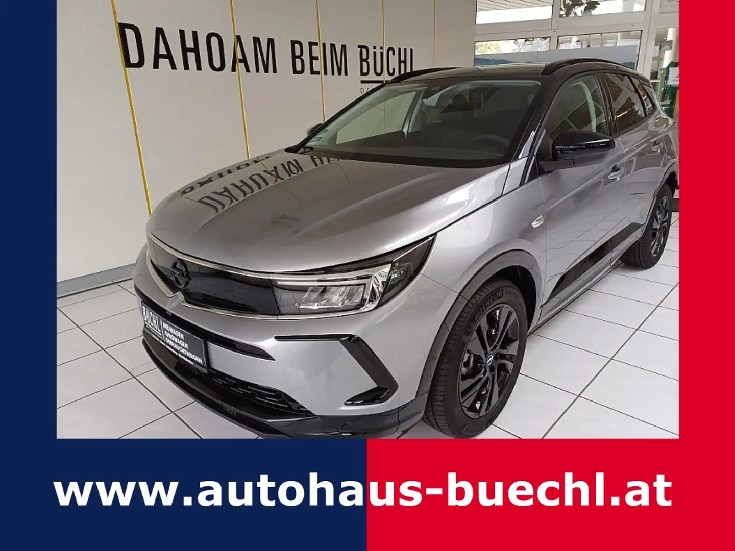 Opel Grandland 1.2 DI Turbo MHEV GS Aut. Grau - 1