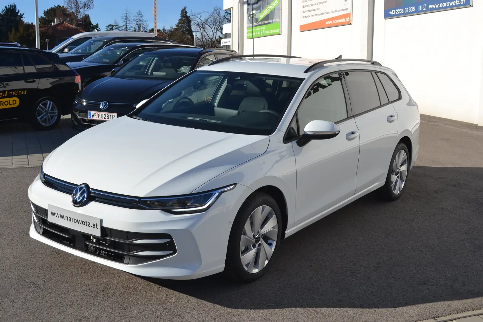Volkswagen Golf Variant 1.5 eTSI 110 kW Weiß - 2
