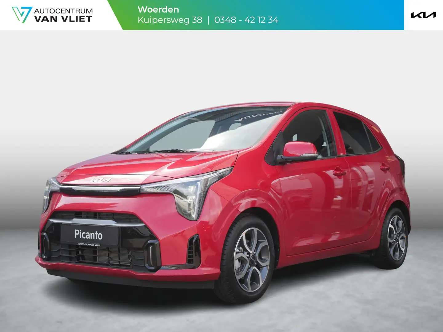 Kia Picanto 1.0 DPI ExecutiveLine | Stoel Stuur verwarming | L Rood - 1
