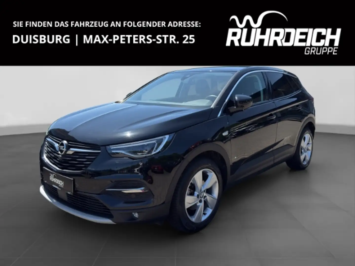 Opel Grandland X INNOVATION 1.2 T AUT+NAVI+CAM+Sitzhzg+PDC+LED+ Чёрный - 1