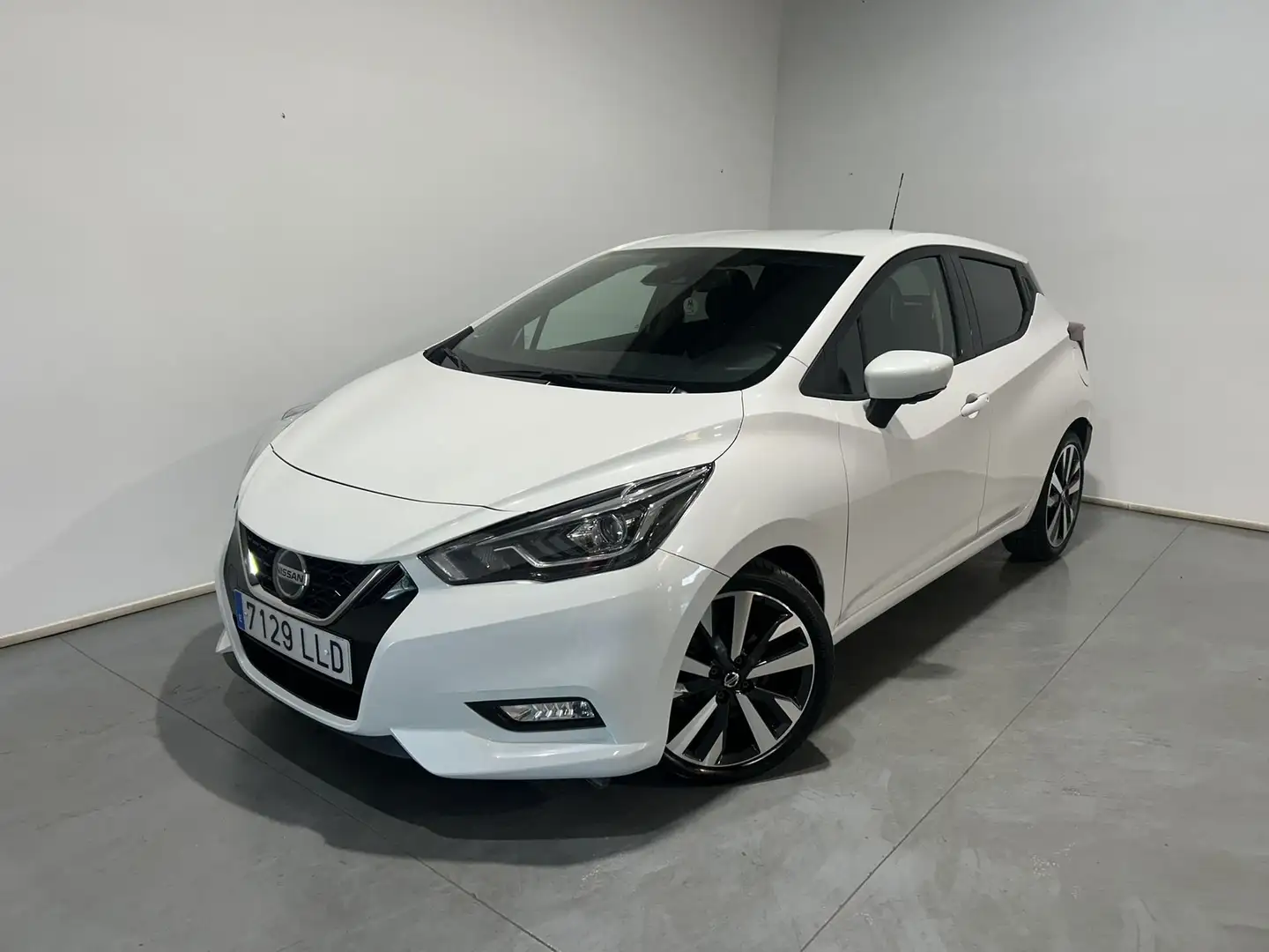 Nissan Micra IG-T Tekna CVT 100 Blanc - 1