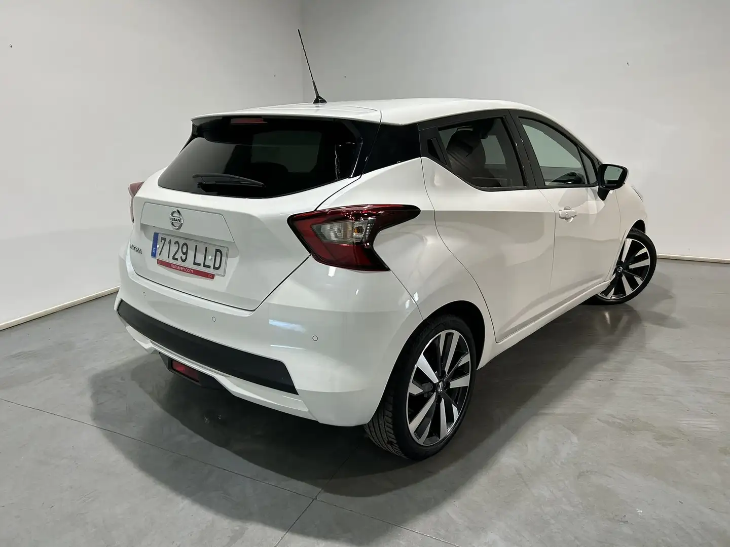 Nissan Micra IG-T Tekna CVT 100 Blanc - 2