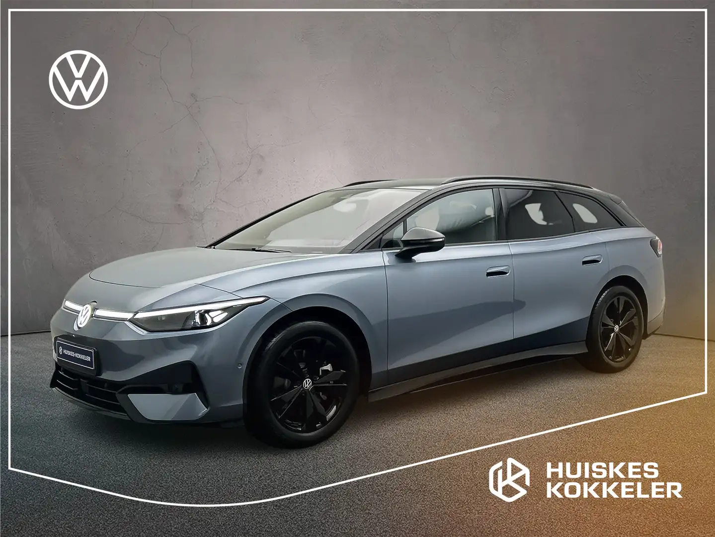 Volkswagen ID.7 Tourer Elektromotor 77 kWh 286pk Pro Limited Editi Синий - 1