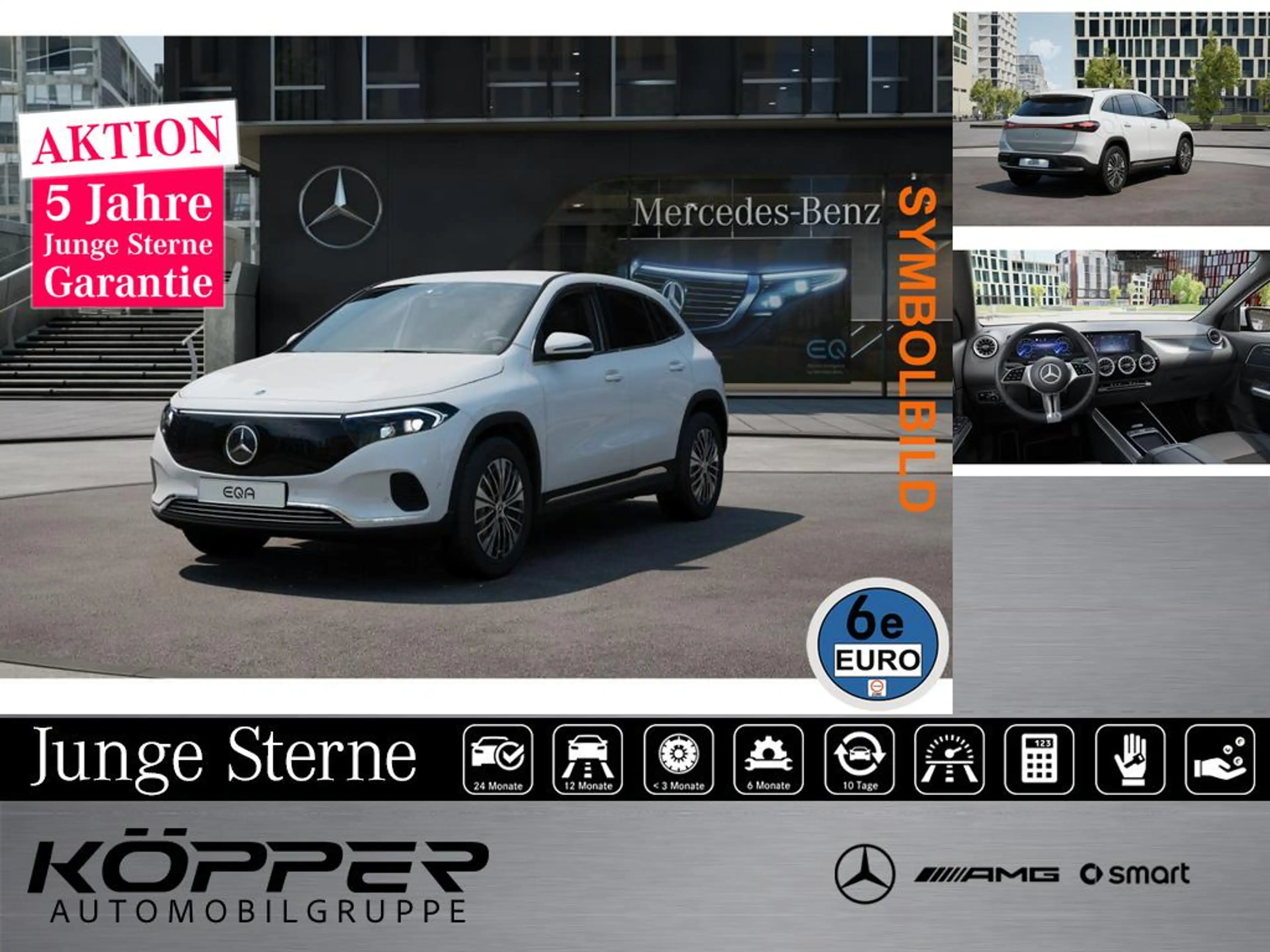 Mercedes-Benz EQA 250 + Progr. Advanced WD-Glas getönt Lenkrad-+Sitzh