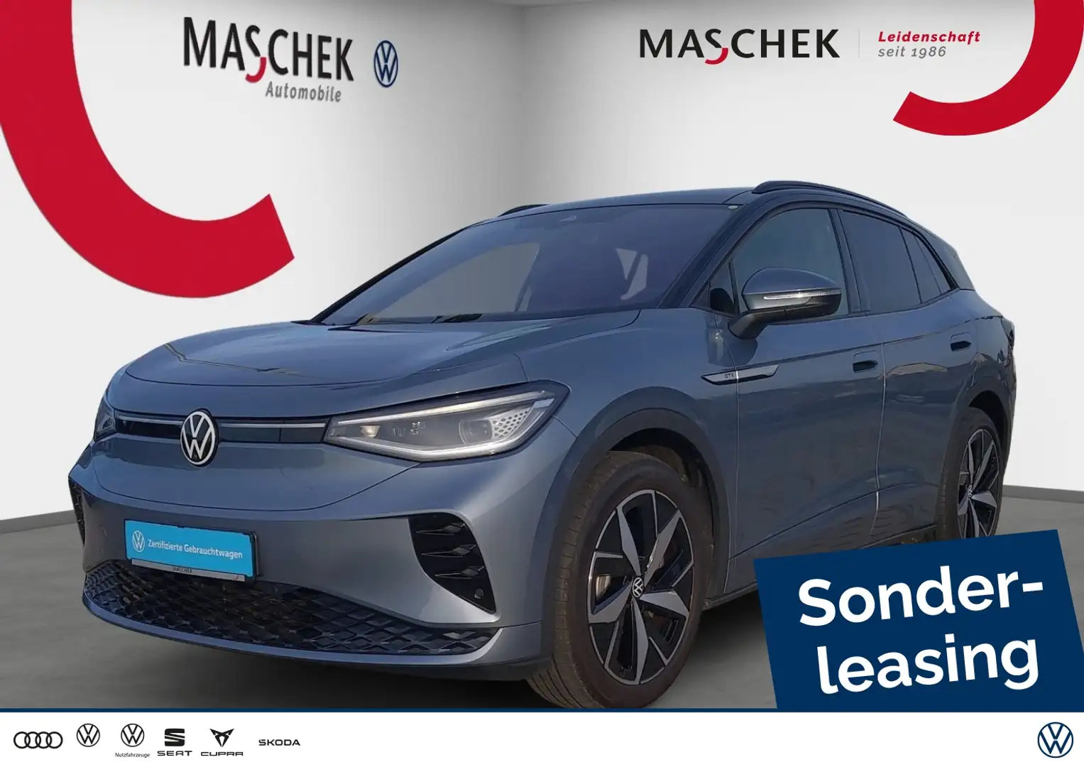 Volkswagen ID.4 GTX 4Motion AHK Pano Kamera Navi AHK Pano Blau - 1