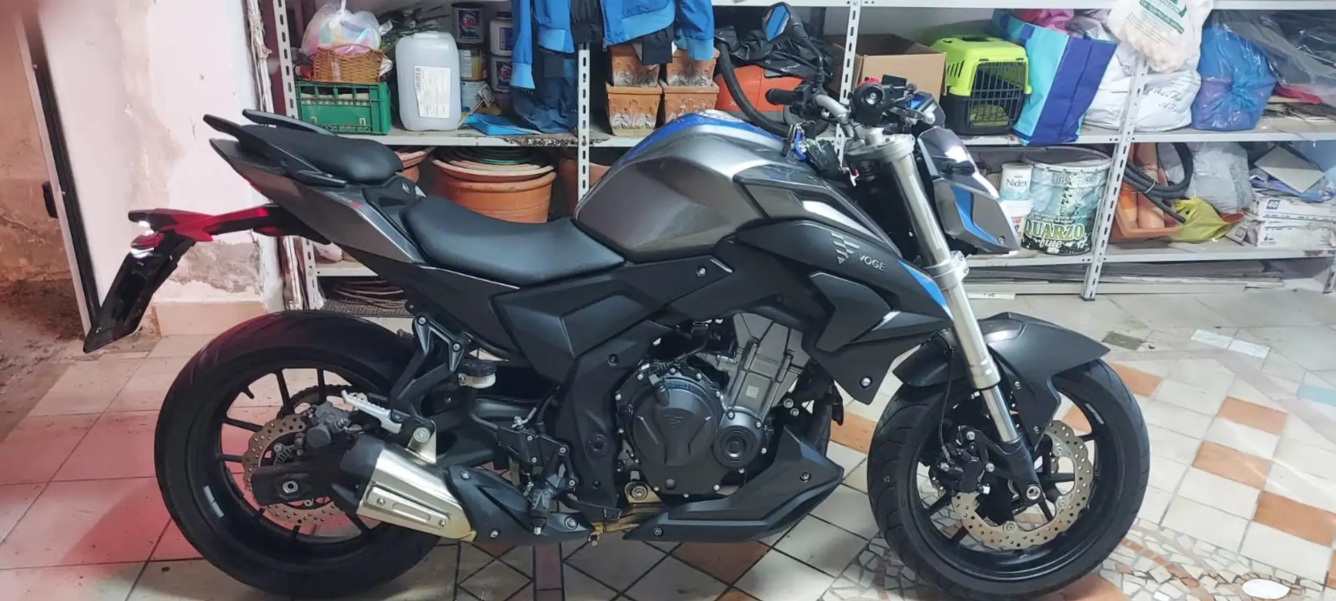 Voge Brivido 500 R Argintiu - 2