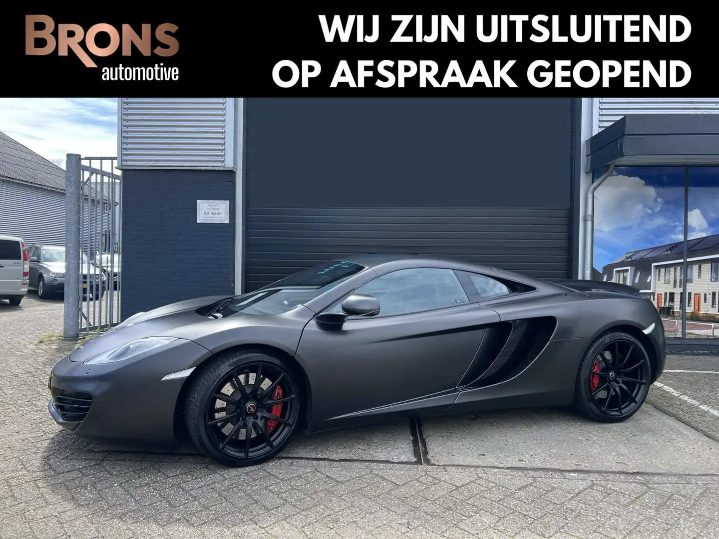 McLaren MP4-12C 625PK I Full Carbon I Alcantara interieur Gris - 1