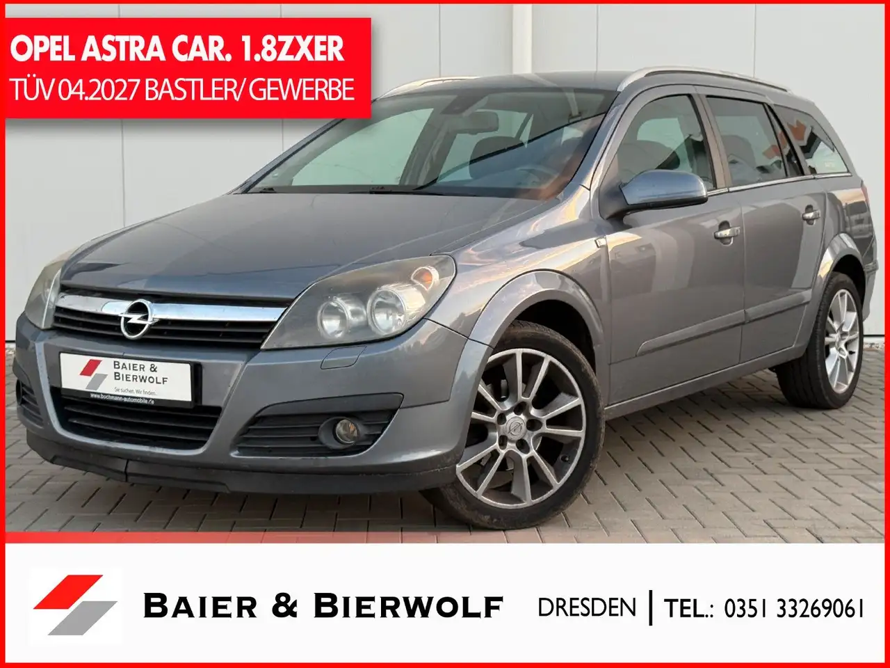 2006 Opel Astra H 1.8 Caravan Edition Z18XER TÜV04.27, photograph 1