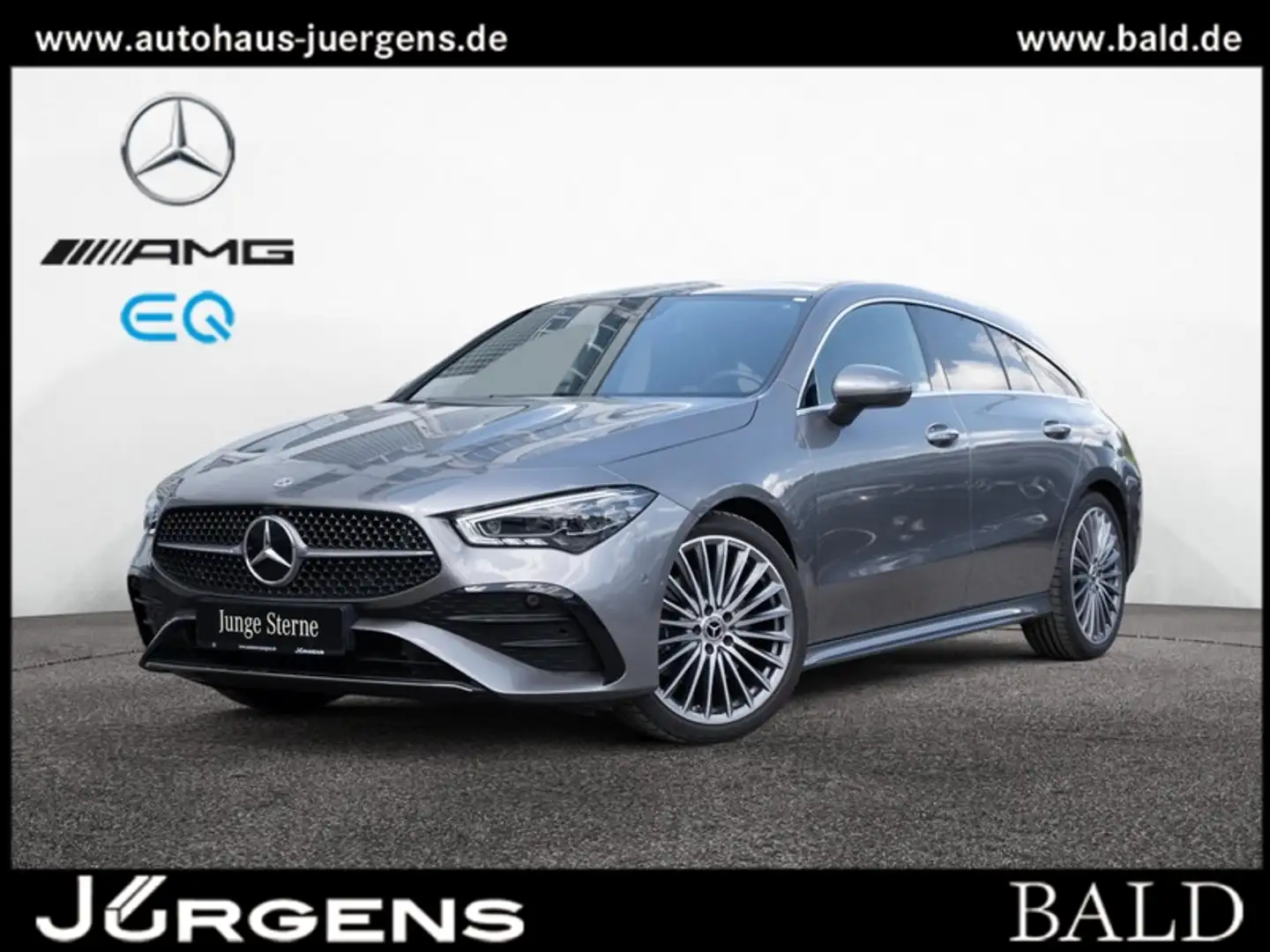 Mercedes-Benz CLA 220 d SB AMG-Sport/ILS/Pano/Stdhz/Distr/19' siva - 2