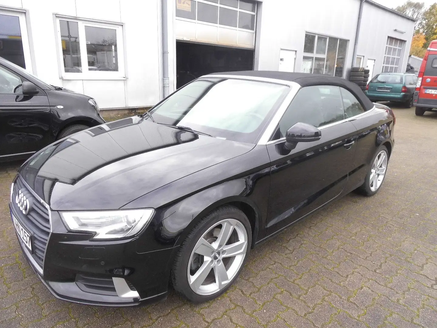 Audi A3 2.0 TDI quattro S tronic sport Cabriolet Schwarz - 2