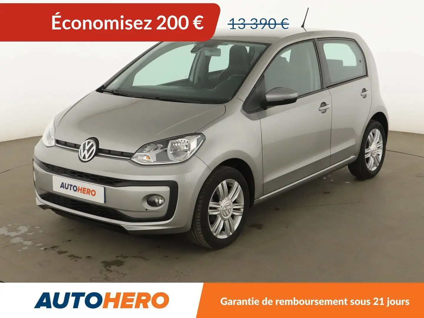 Volkswagen up! 1.0 BlueMotion Tech High Up!  ASG5 Gris - 1