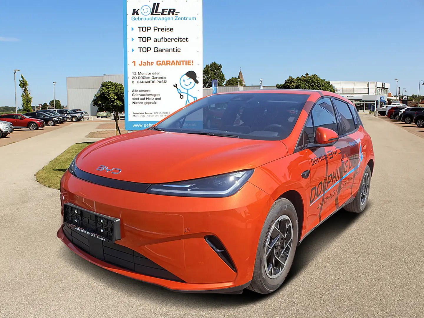 BYD Dolphin G DM-i PHEV 18,3kWh Boost Orange - 1