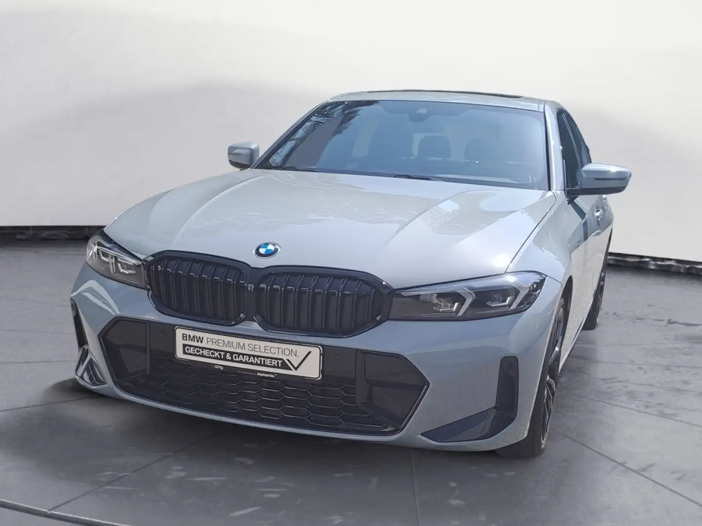 BMW 318 i Automatik M Sportpaket Klimaaut. AHK Glasda Gris - 2