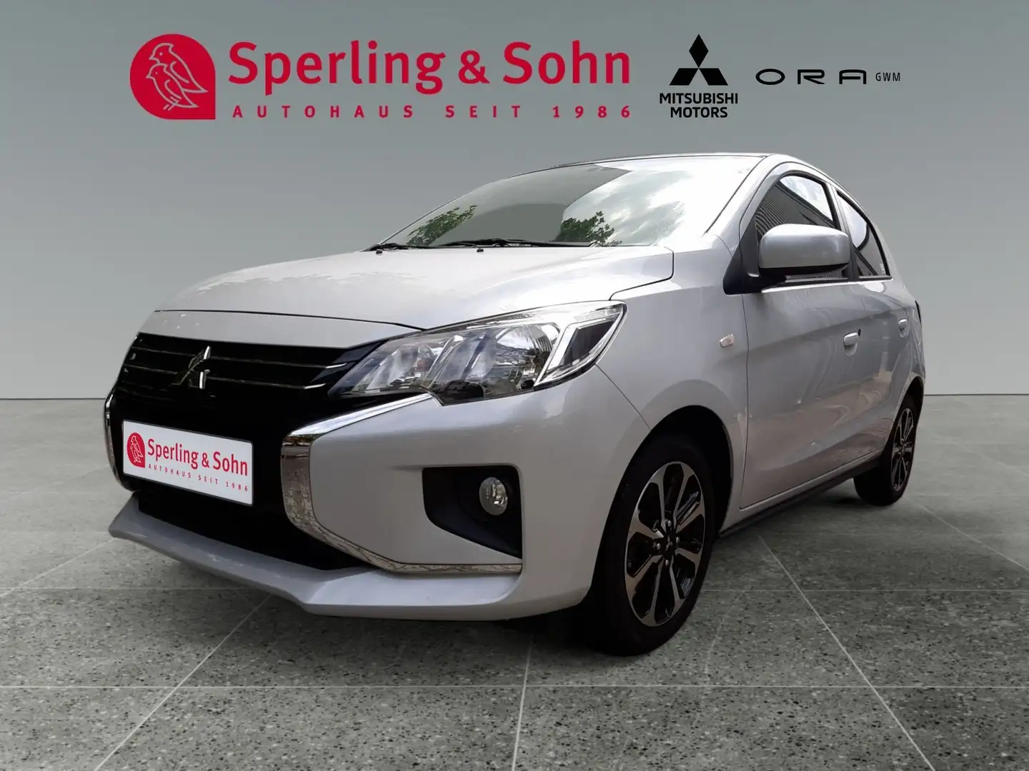 Mitsubishi Space Star 1.2 Select+ CVT - Kamera, SHZ, Tempomat, FSE Weiß - 1