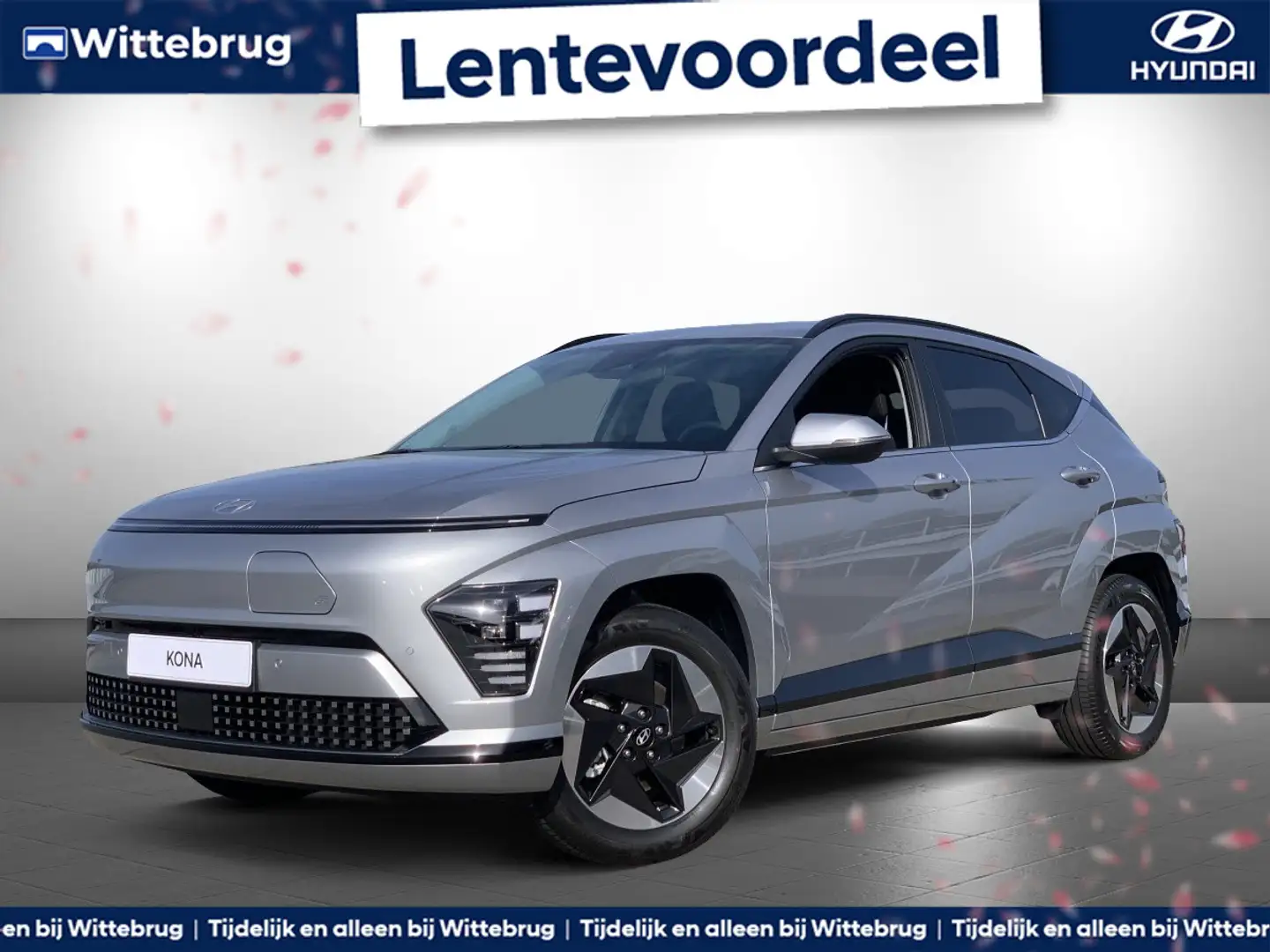 Hyundai KONA Electric Comfort 48.4 kWh Volledig Elektrisch, Pri Zilver - 1