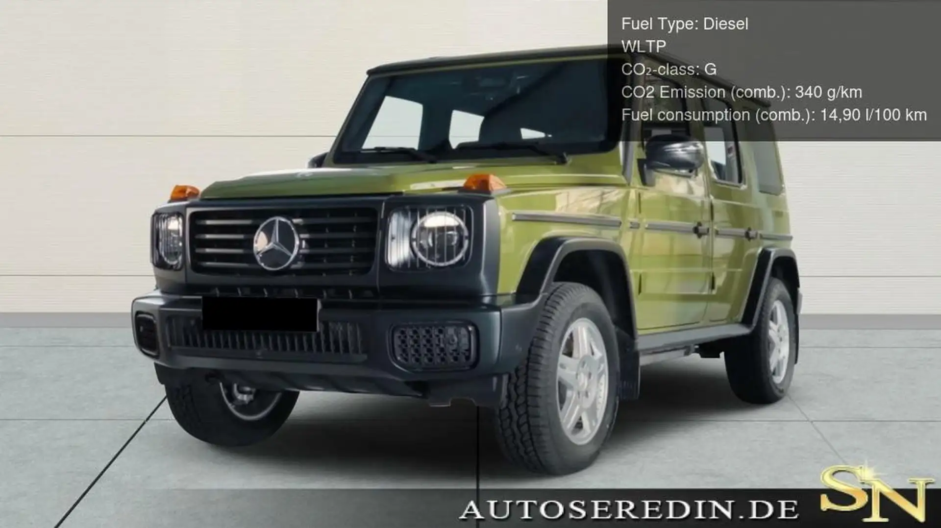 Mercedes-Benz G 450 STRONGER THAN THE 1980S 1OF460 Зелений - 1