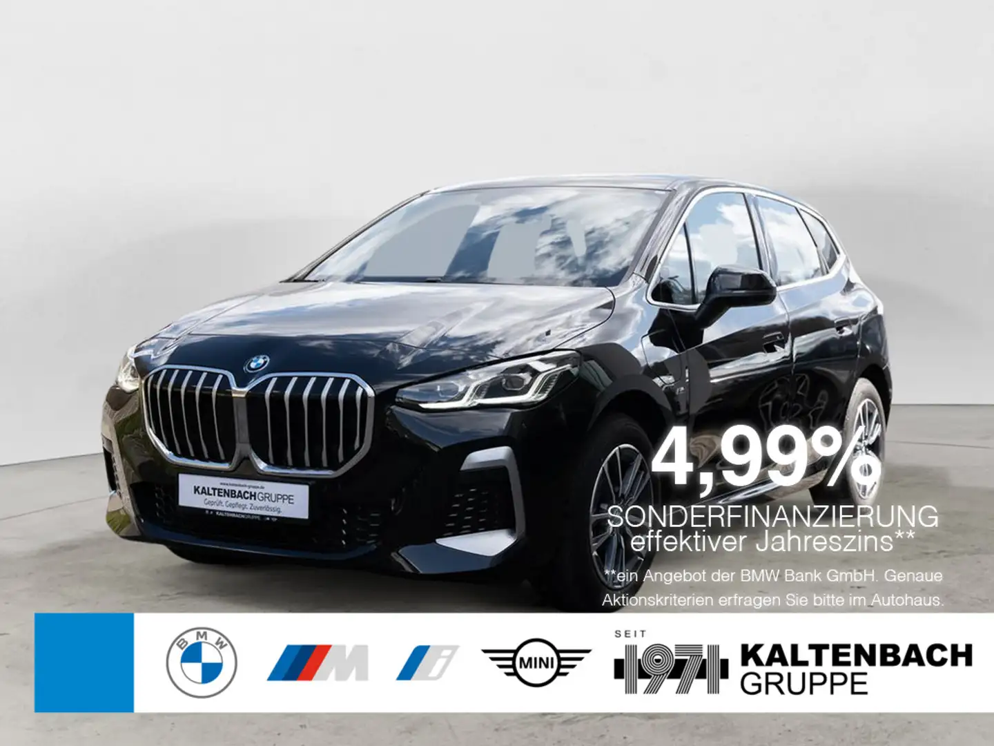 BMW 225 e Active Tourer xDrive M-Sport PANO AHK Černá - 1