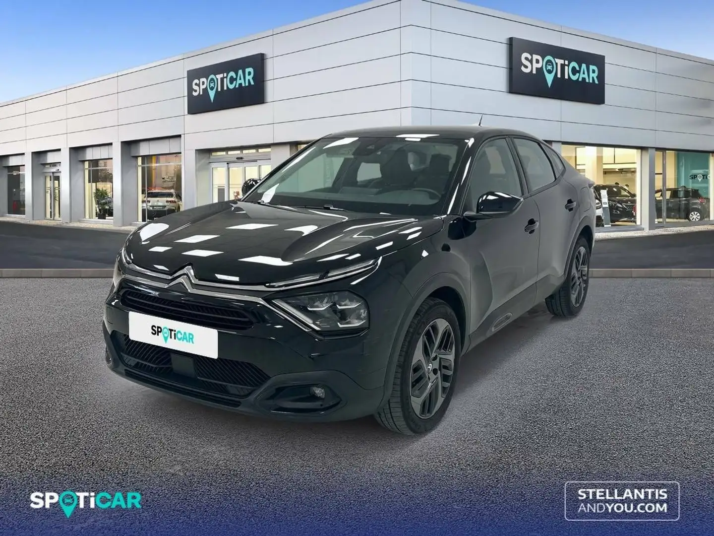 Citroen C4 X 1.5 BlueHDI S&S Plus EAT8 130 Zwart - 1