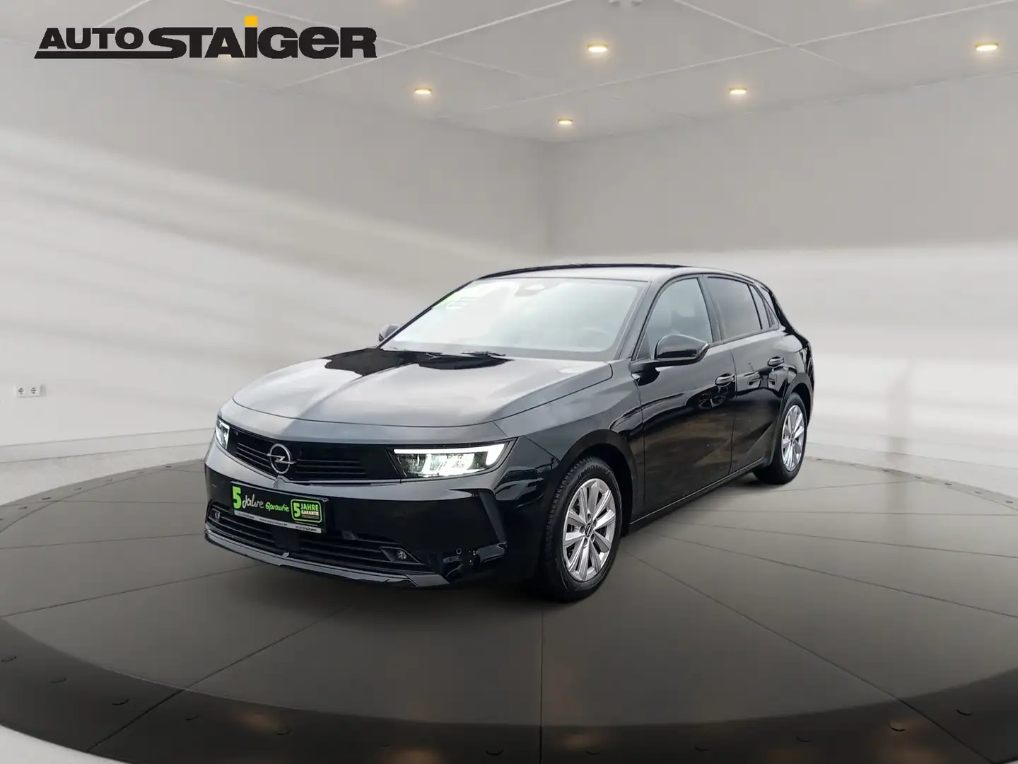 Opel Astra Elegance AHK Winterpaket,. Zwart - 2