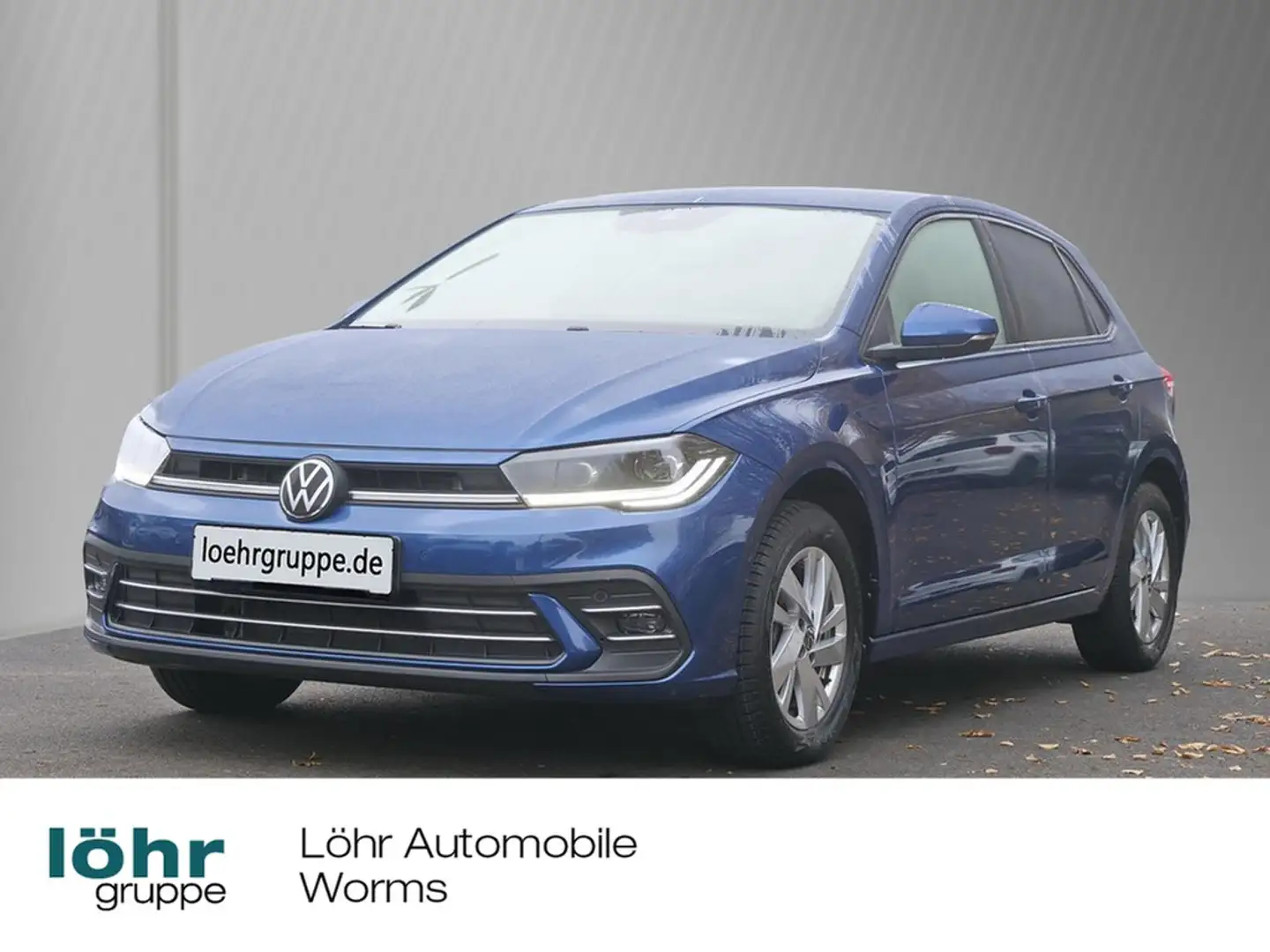 Volkswagen Polo VI 1.0 TSI Style *MATRIX-LED*NAVI*SITZHEIZUNG* Blau - 1
