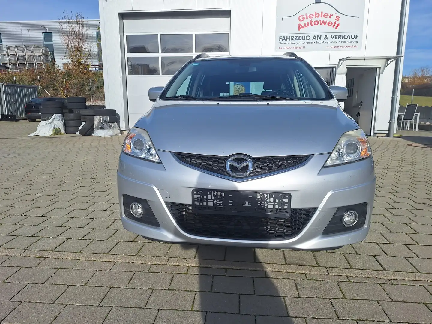 Mazda 5 1.8 Active/7 Sitze/Klima/AHK/wenig km/Facelift Grau - 1