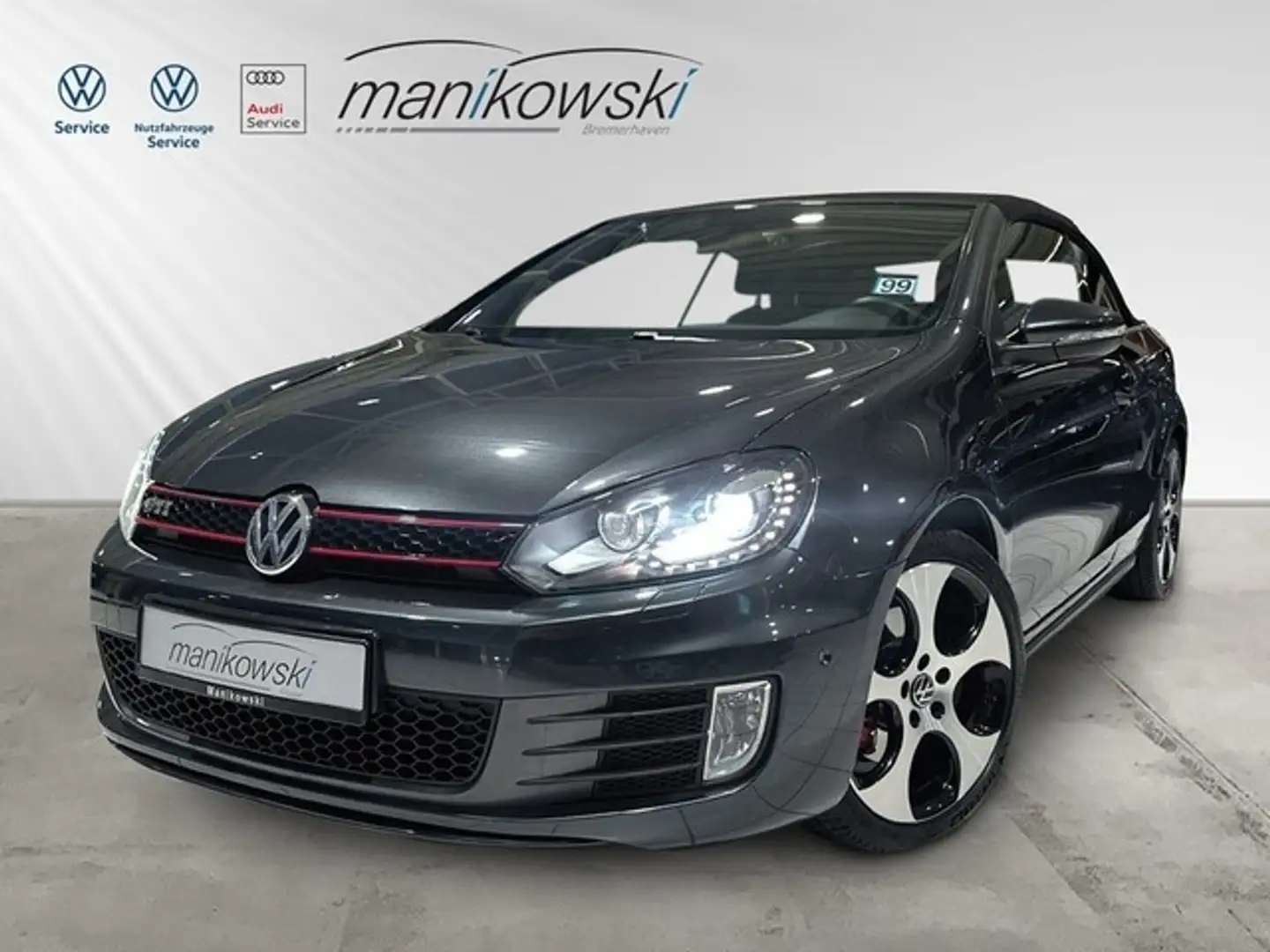 Volkswagen Golf GTI VI Cabriolet 2.0 TSI 211 PS *GTI*XENON GRA Gris - 1