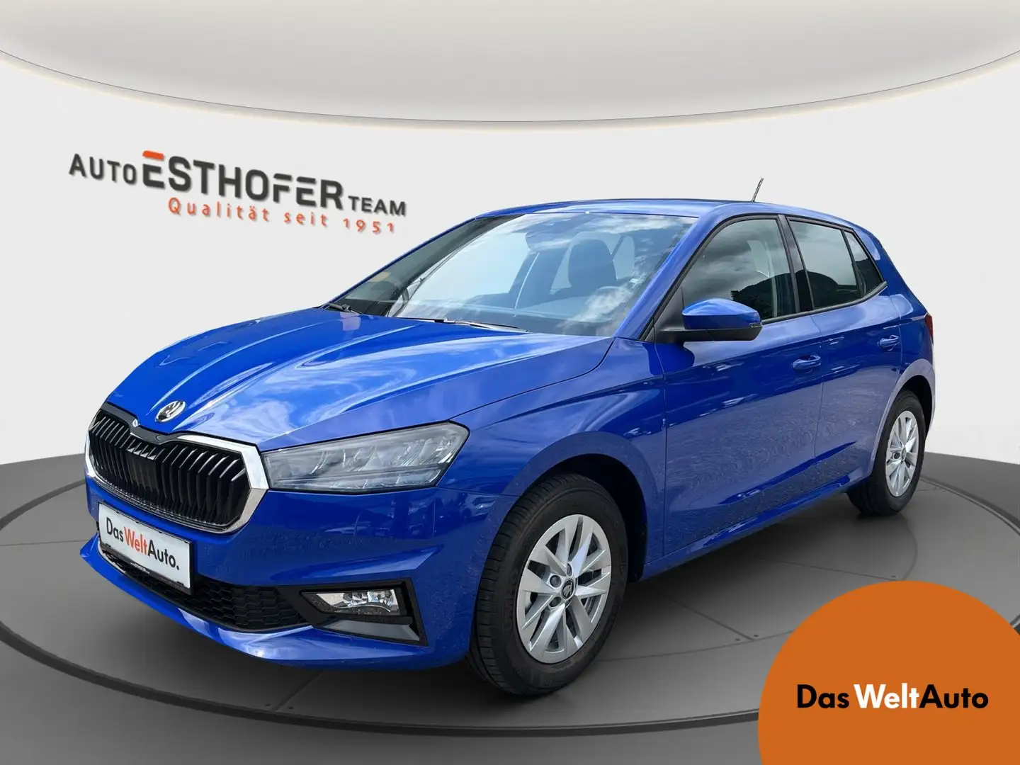 Skoda Fabia Essence TSI Azul - 1