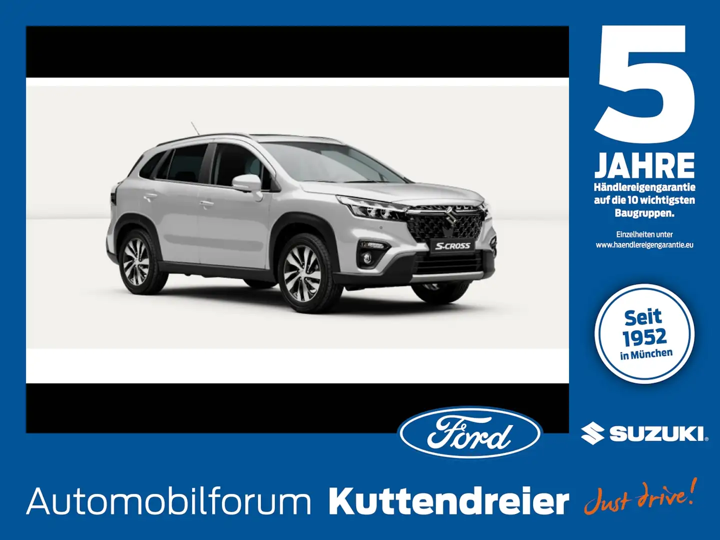 Suzuki S-Cross Comfort+ 1.4 AllGrip Klima.Nav.SHZ Blanc - 1