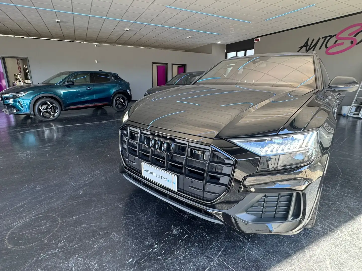 Audi Q8 Q8 I 2018 50 3.0 tdi mhev Sport quattro tiptronic Nero - 2