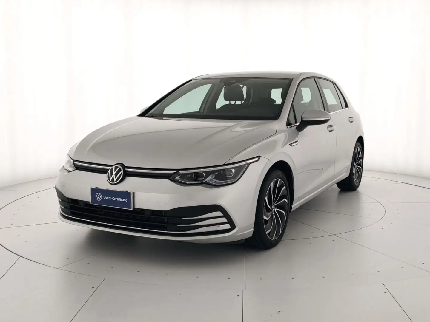 Volkswagen Golf 1.5 tgi style 130cv dsg Grijs - 1